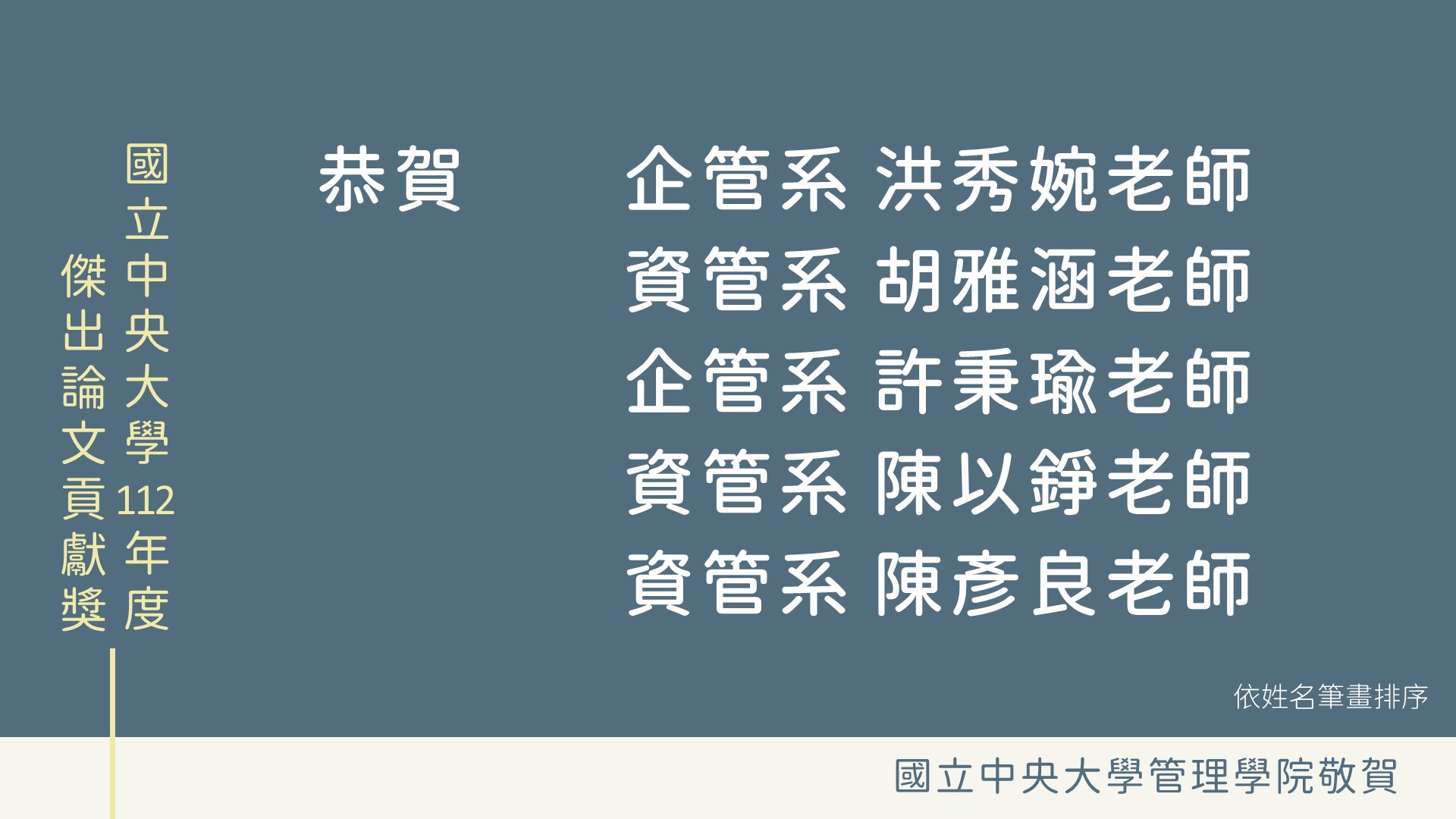 11211傑出論文獎