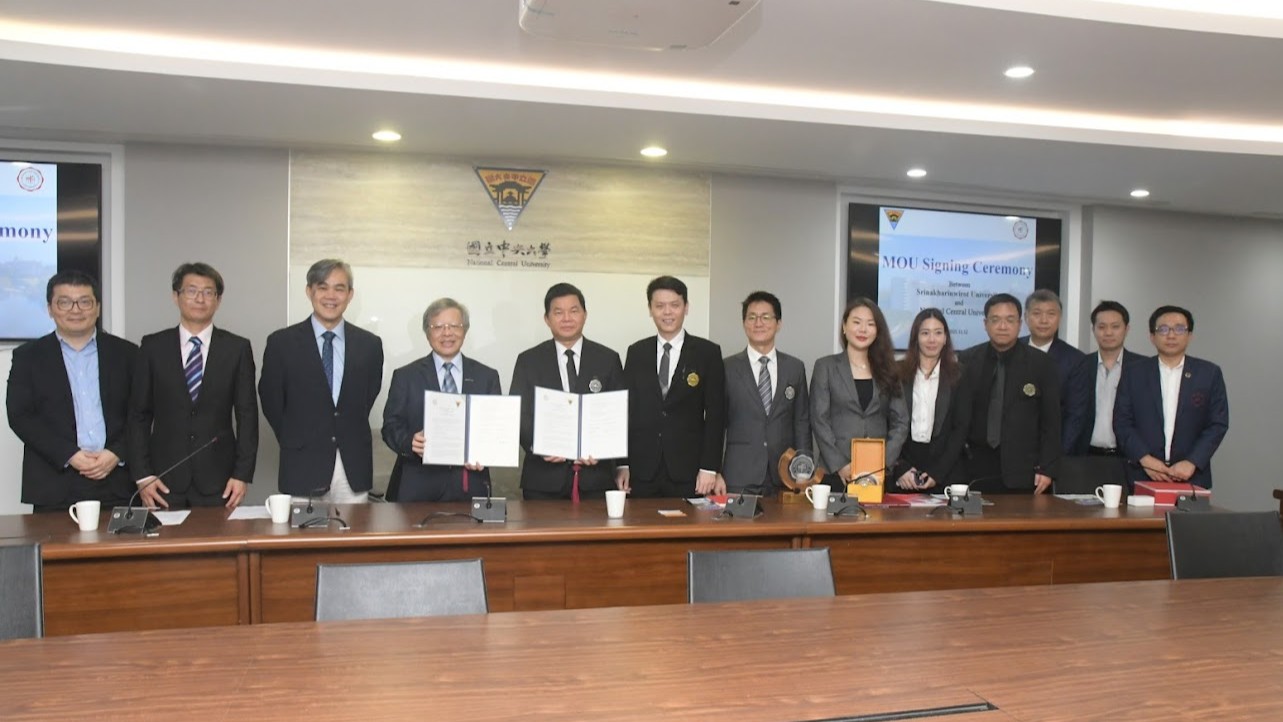中央大學攜手泰國 SWU！簽署合作 MOU、管院啟動曼谷 EMBA 境外班新布局 - 圖片 2